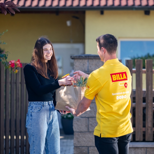 Shop Billa - příběh objednávky